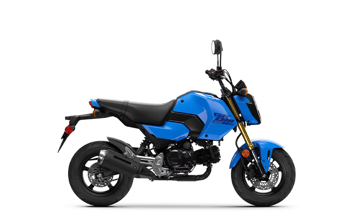 2026 Honda Grom in Candy Blue