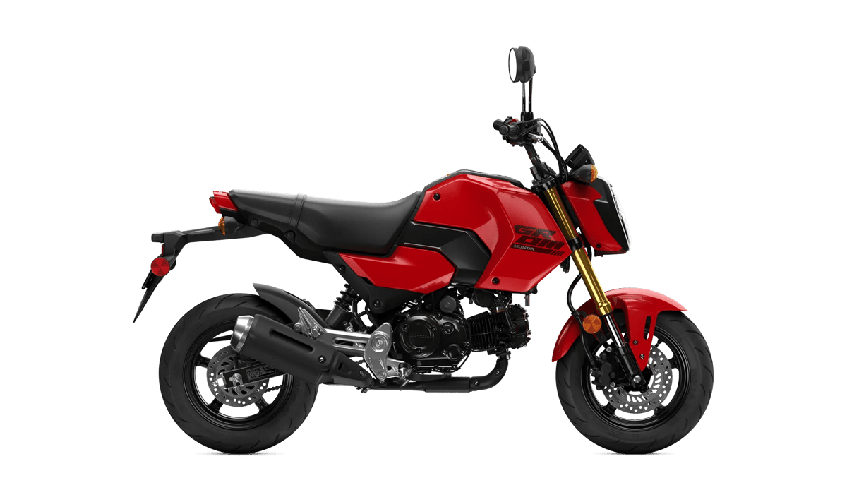 2026 Honda Grom in Cherry Red — gallery view