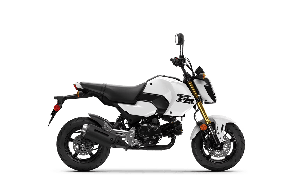 2026 Honda Grom in Pearl White