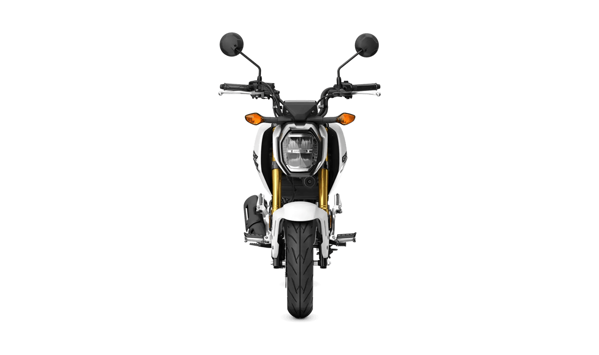 2026 Honda Grom ABS in Pearl White — gallery view