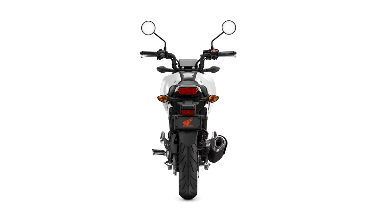 2026 Honda Grom ABS in Pearl White — gallery view