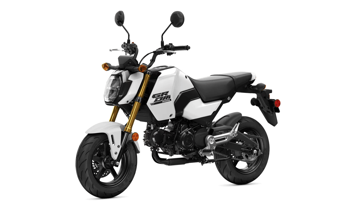 2026 Honda Grom ABS in Pearl White — gallery view