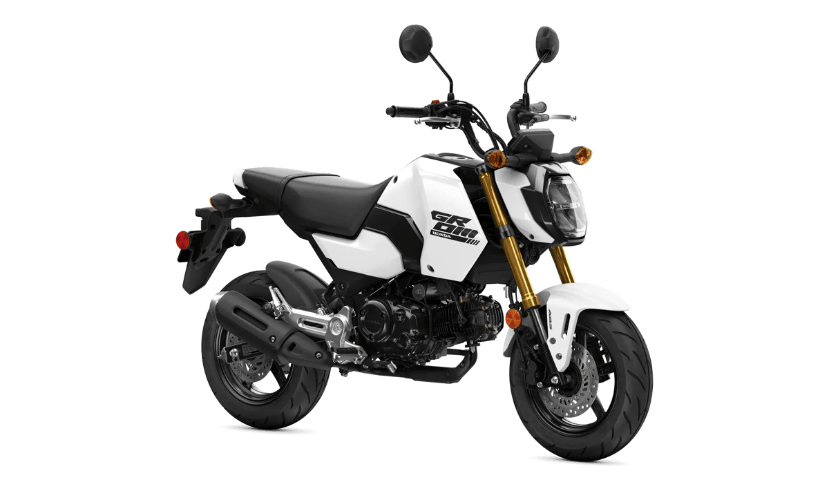 2026 Honda Grom ABS in Pearl White — gallery view