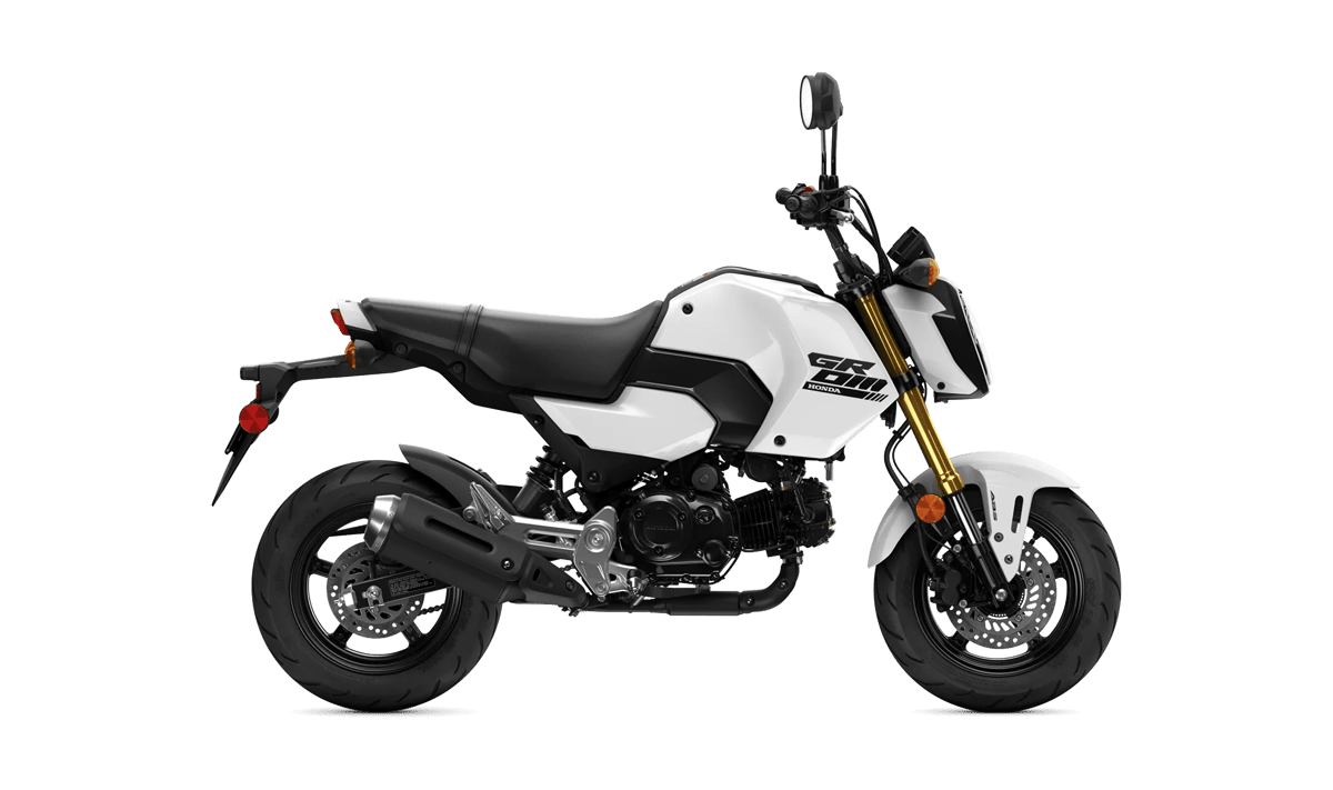 2026 Honda Grom ABS in Pearl White — gallery view