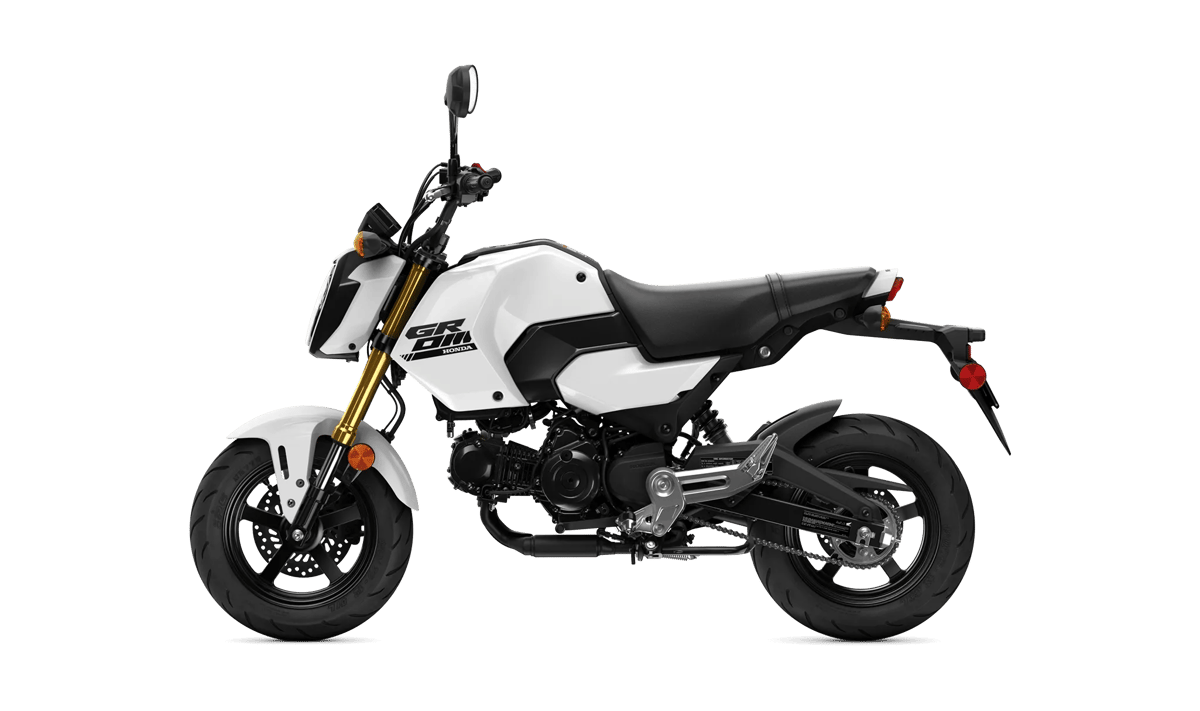2026 Honda Grom ABS in Pearl White — gallery view
