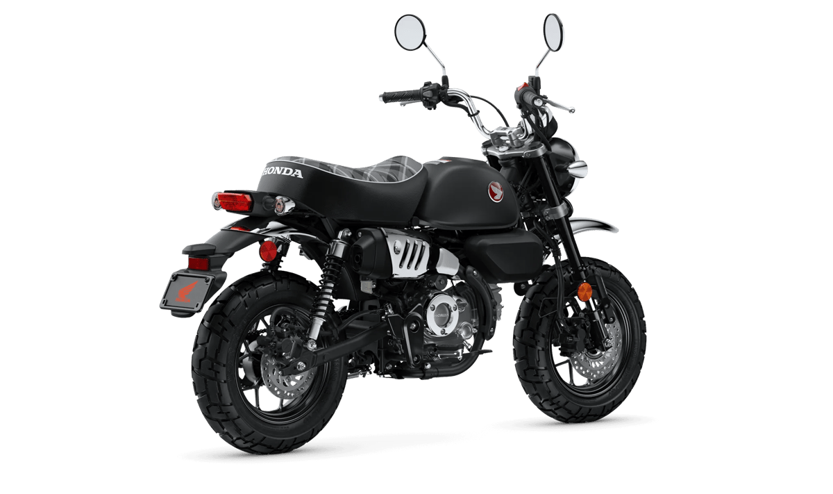 2026 Honda Monkey in Matte Black Metallic — gallery view