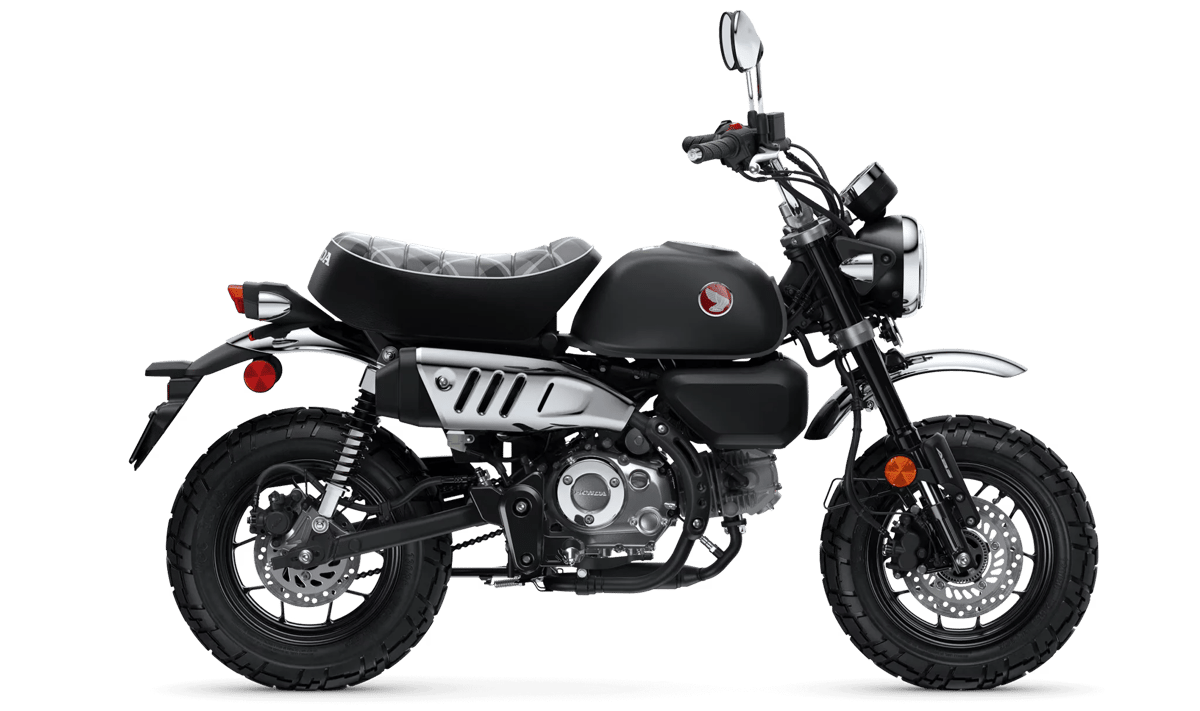 2026 Honda Monkey in Matte Black Metallic — gallery view