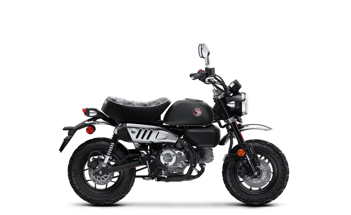 2026 Honda Monkey in Matte Black Metallic