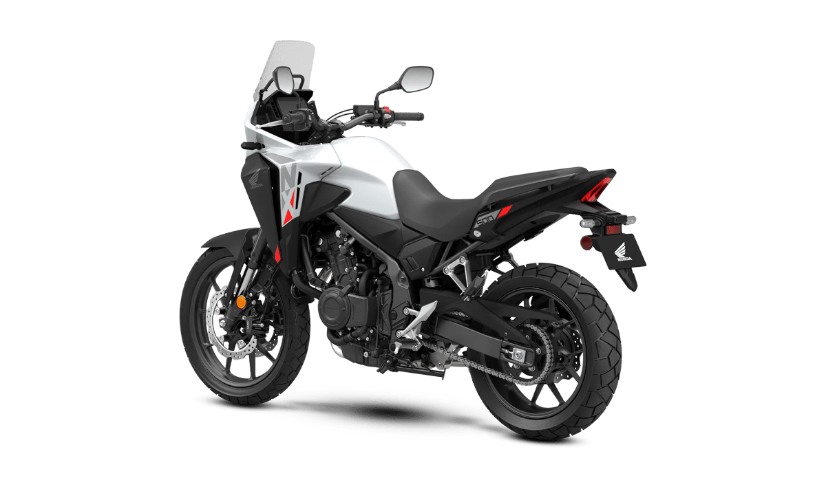 2026 Honda NX500 in Pearl White — gallery view