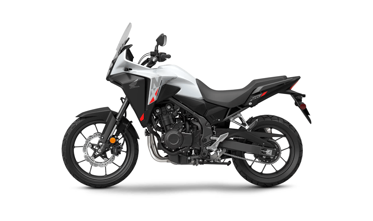 2026 Honda NX500 in Pearl White — gallery view