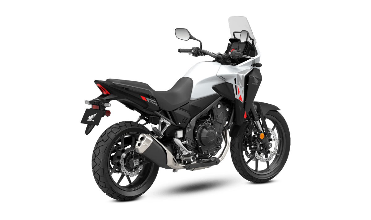 2026 Honda NX500 in Pearl White — gallery view