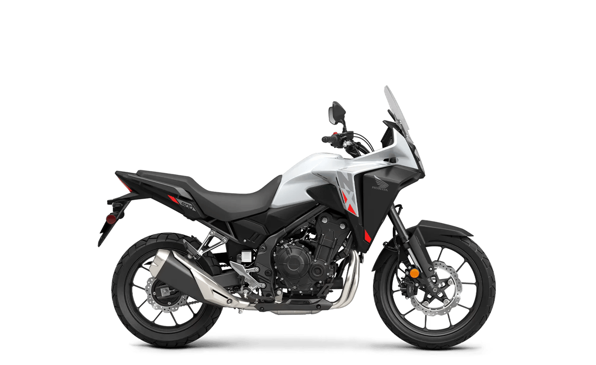 2026 Honda NX500 in Pearl White