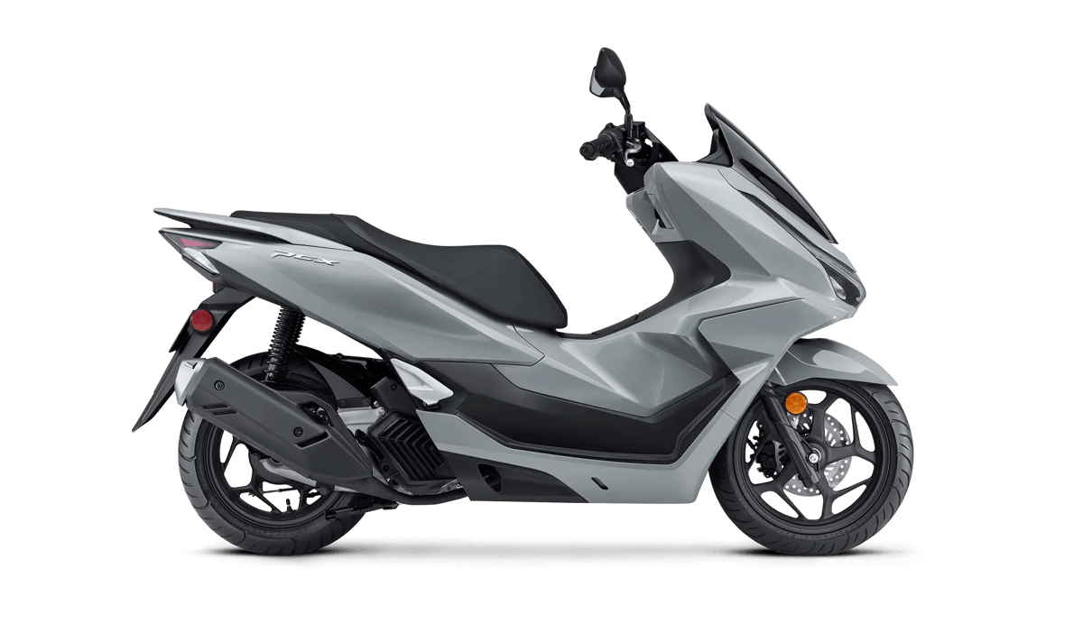2025 Honda PCX in Pearl Gray — gallery view