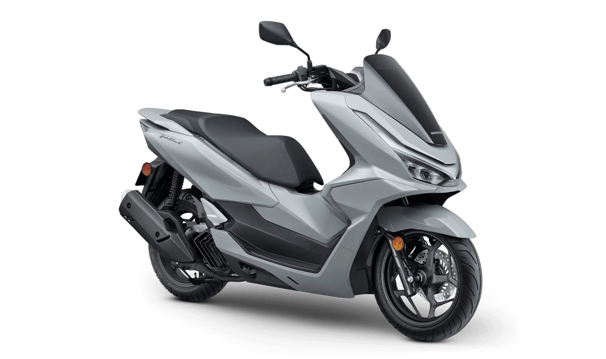 2025 Honda PCX in Pearl Gray — gallery view
