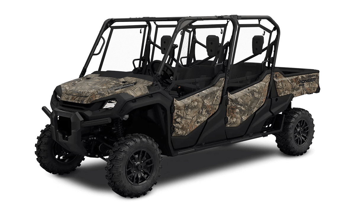 2025 Honda Pioneer 1000-6 Deluxe Crew in TrueTimber® Atera Camo