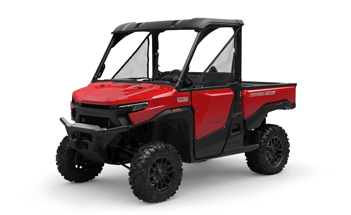 2026 Honda Pioneer 1000 Deluxe in Hero Red