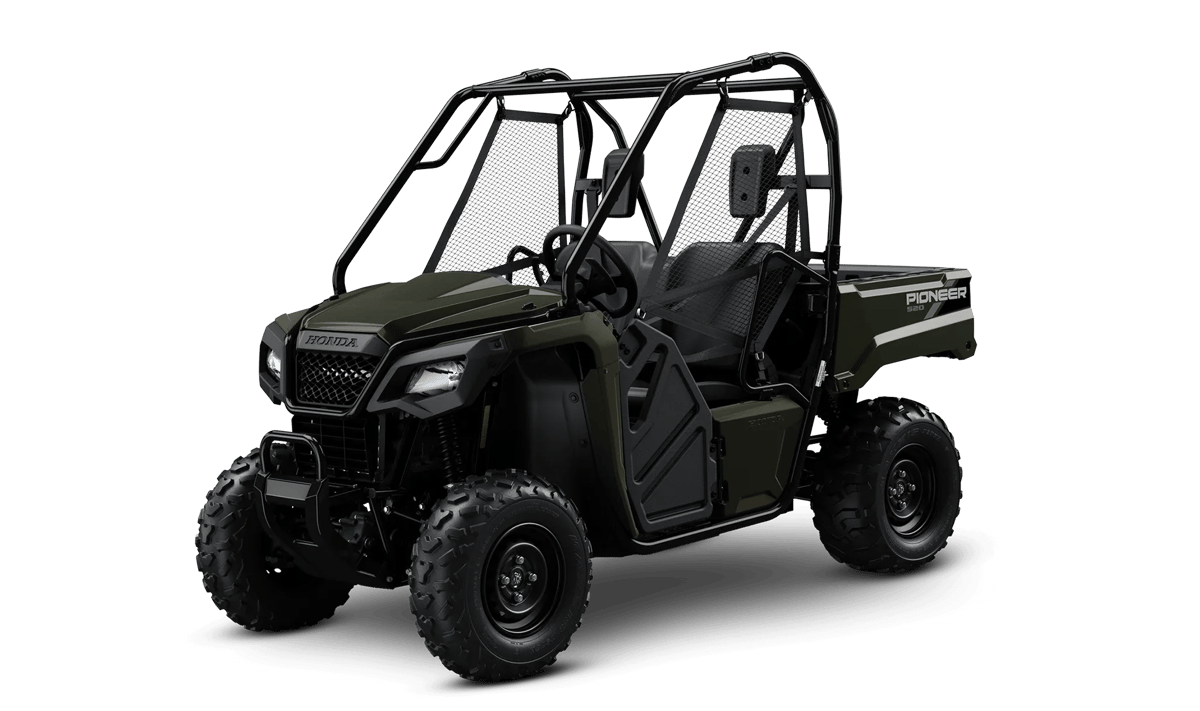 2027 Honda Pioneer 520 in Black Forest Green — gallery view