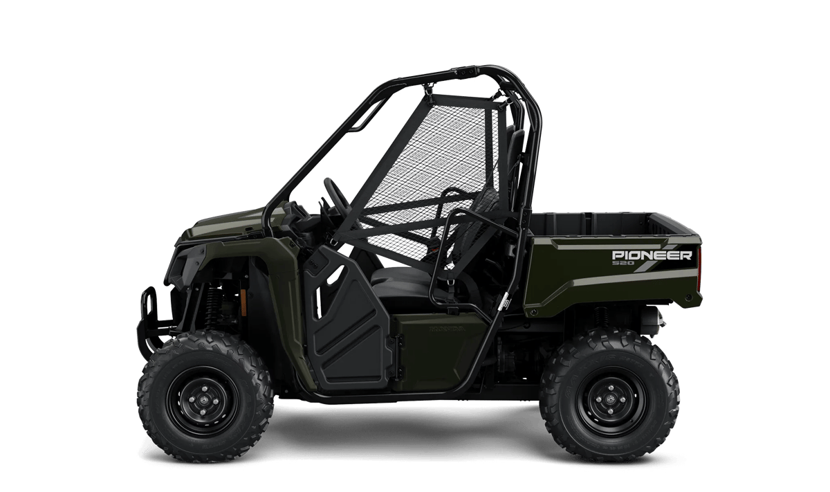 2027 Honda Pioneer 520 in Black Forest Green — gallery view