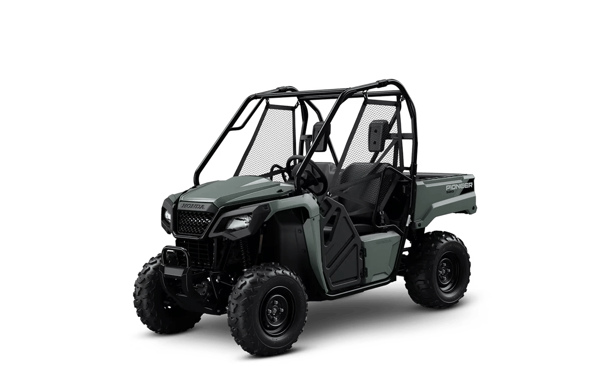 2027 Honda Pioneer 520 in Cactus Green