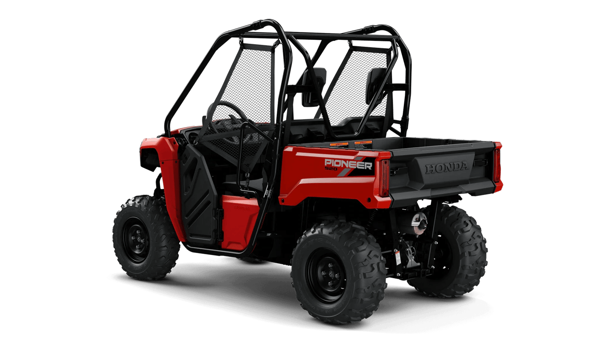 2027 Honda Pioneer 520 in Hero Red — gallery view