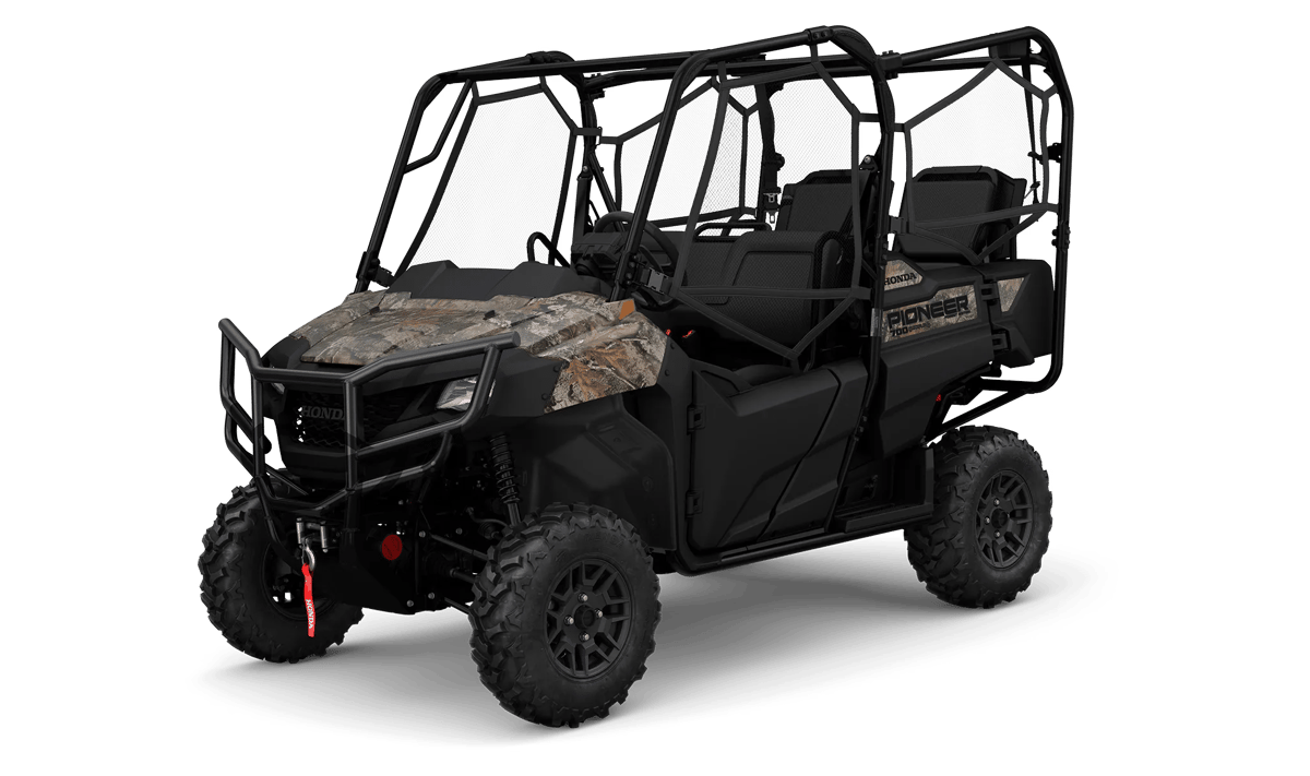 2026 Honda Pioneer 700-4 Forest in TrueTimber® Atera Camo — gallery view