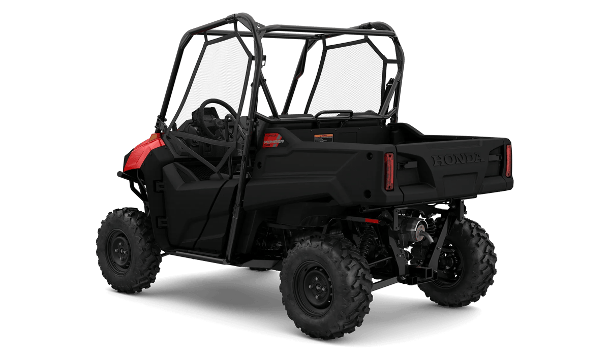 2027 Honda Pioneer 700 in Hero Red — gallery view