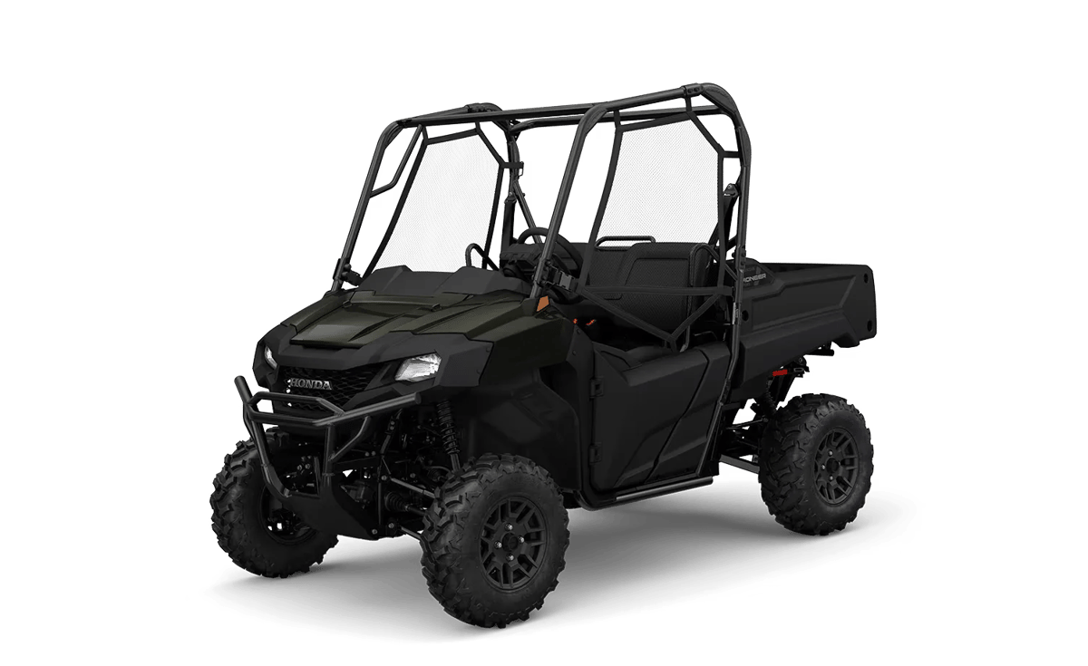 2027 Honda Pioneer 700 Deluxe in Black Forest Green
