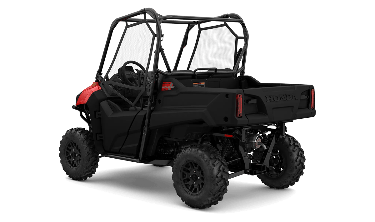 2027 Honda Pioneer 700 Deluxe in Hero Red — gallery view