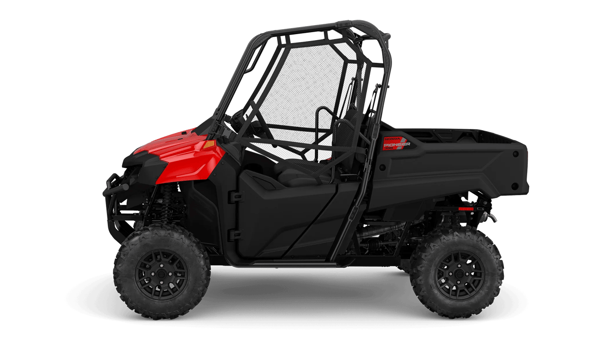 2027 Honda Pioneer 700 Deluxe in Hero Red — gallery view
