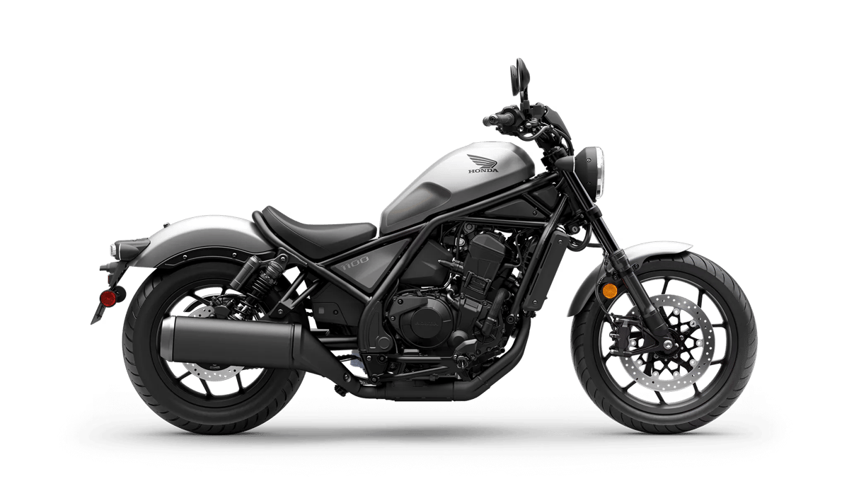 2026 Honda Rebel 1100 in Matte Silver Metallic — gallery view