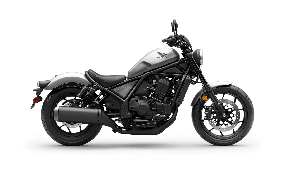 2026 Honda Rebel 1100 DCT in Matte Silver Metallic — gallery view