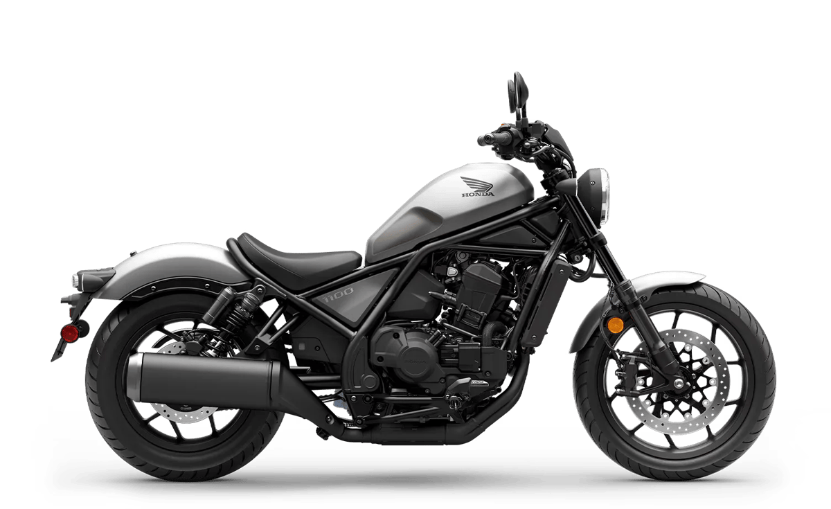 2026 Honda Rebel 1100 DCT in Matte Silver Metallic