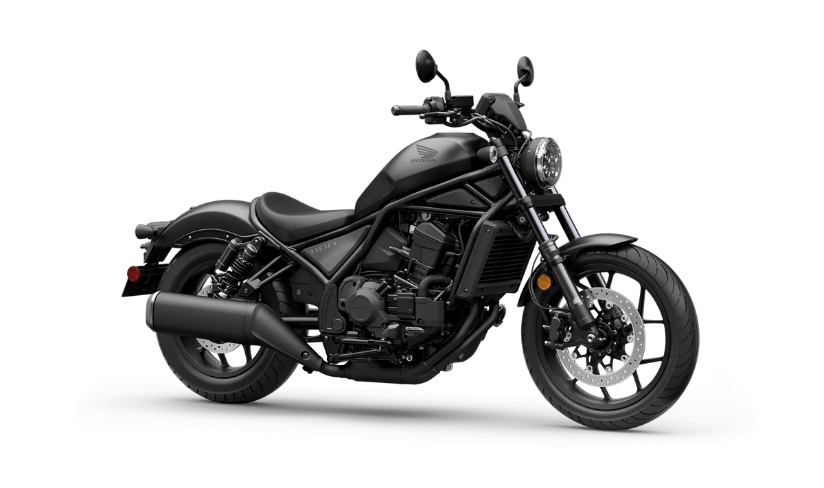 2026 Honda Rebel 1100 DCT in Matte Black Metallic — gallery view