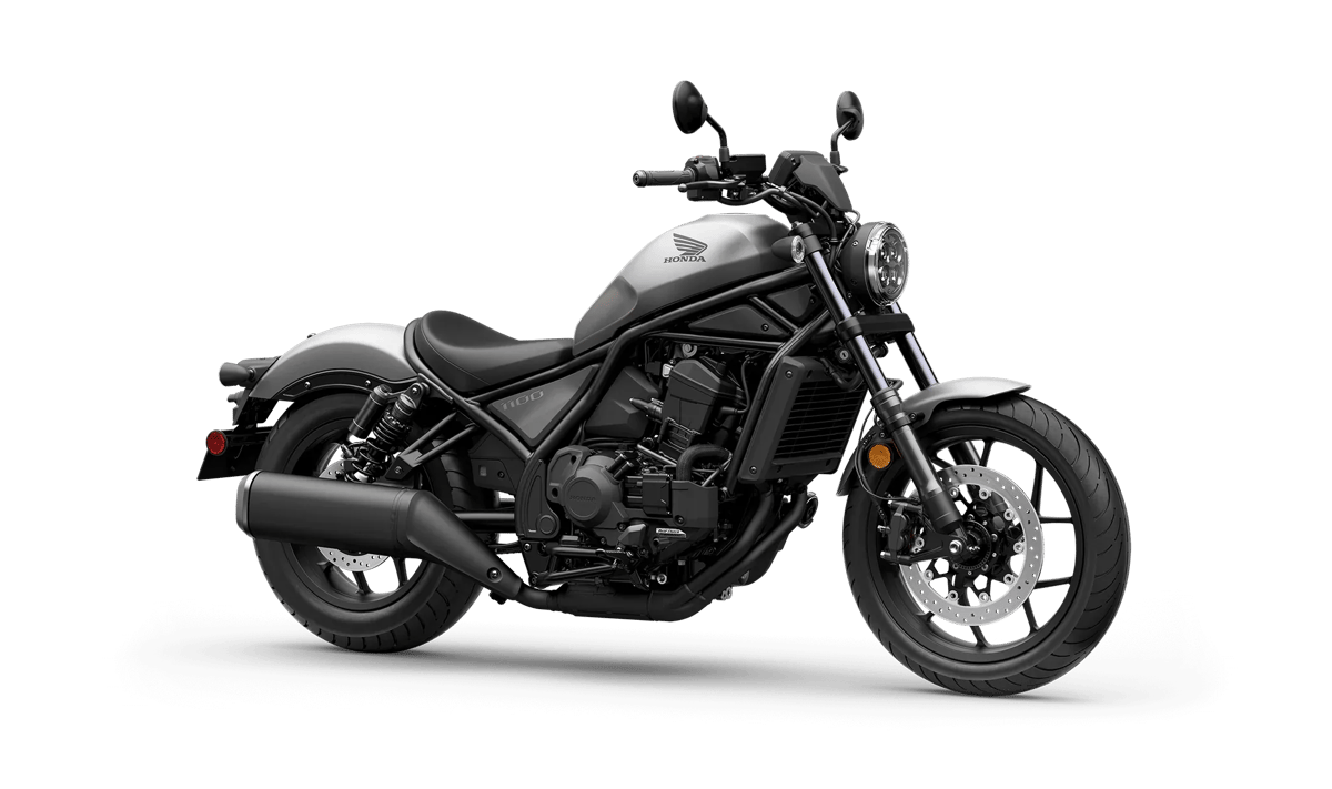 2026 Honda Rebel 1100 DCT in Matte Silver Metallic — gallery view