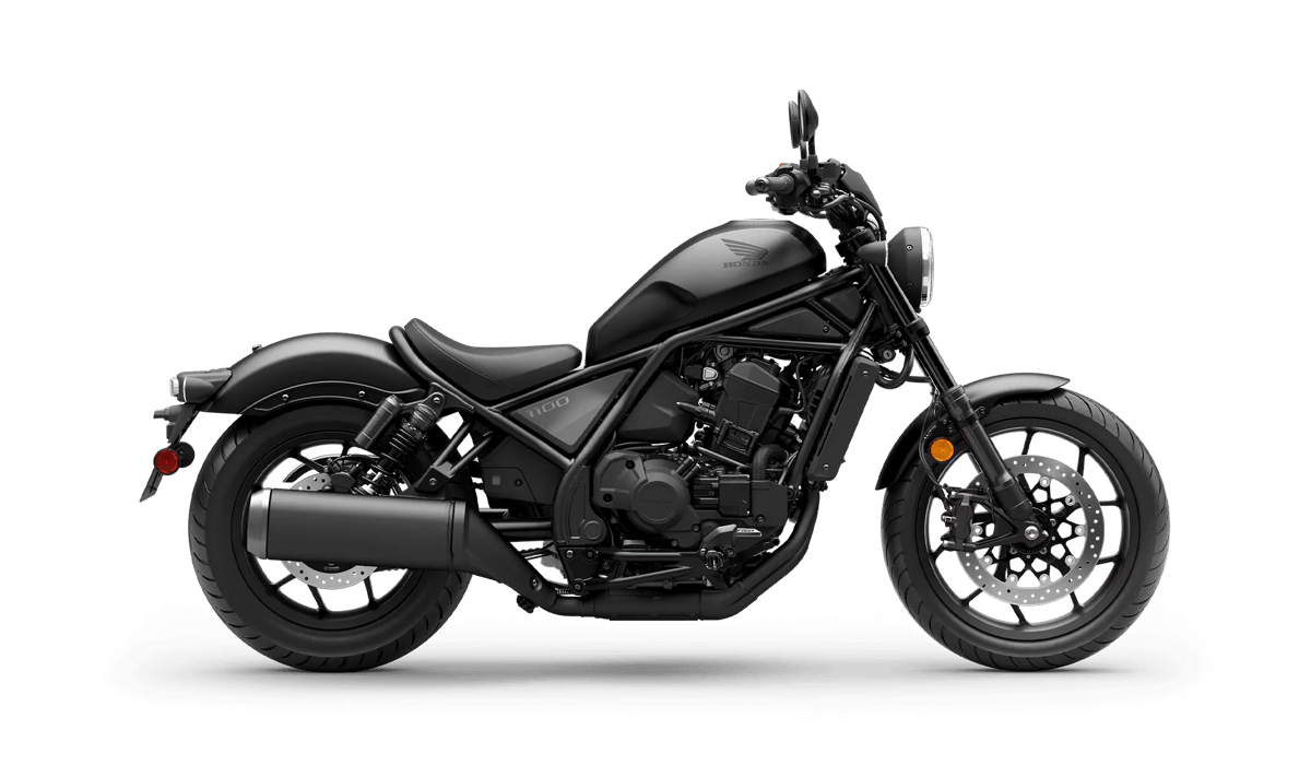 2026 Honda Rebel 1100 DCT in Matte Black Metallic — gallery view