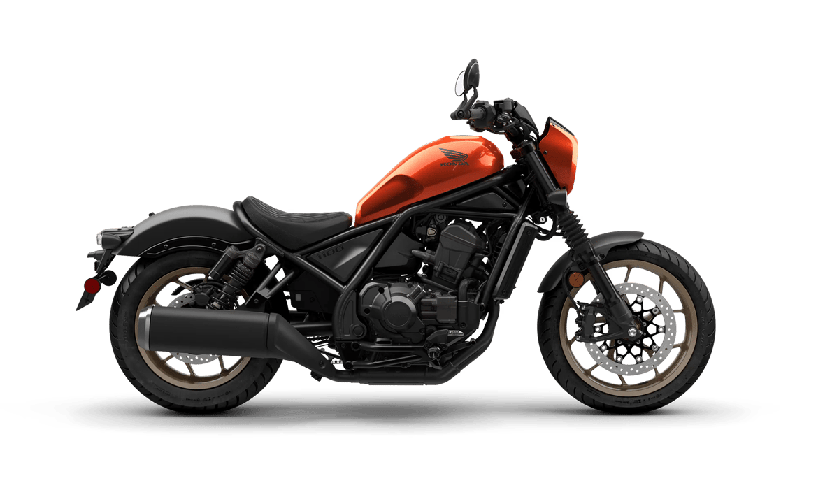 2025 Honda Rebel 1100 DCT SE in Flare Orange Metallic — gallery view