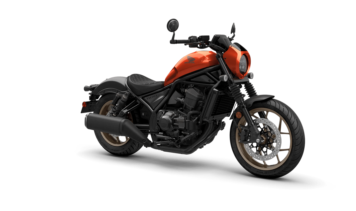 2025 Honda Rebel 1100 DCT SE in Flare Orange Metallic — gallery view