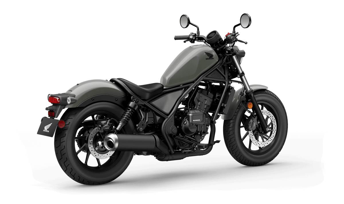 2026 Honda Rebel 300 E-Clutch in Pearl Smoky Gray — gallery view