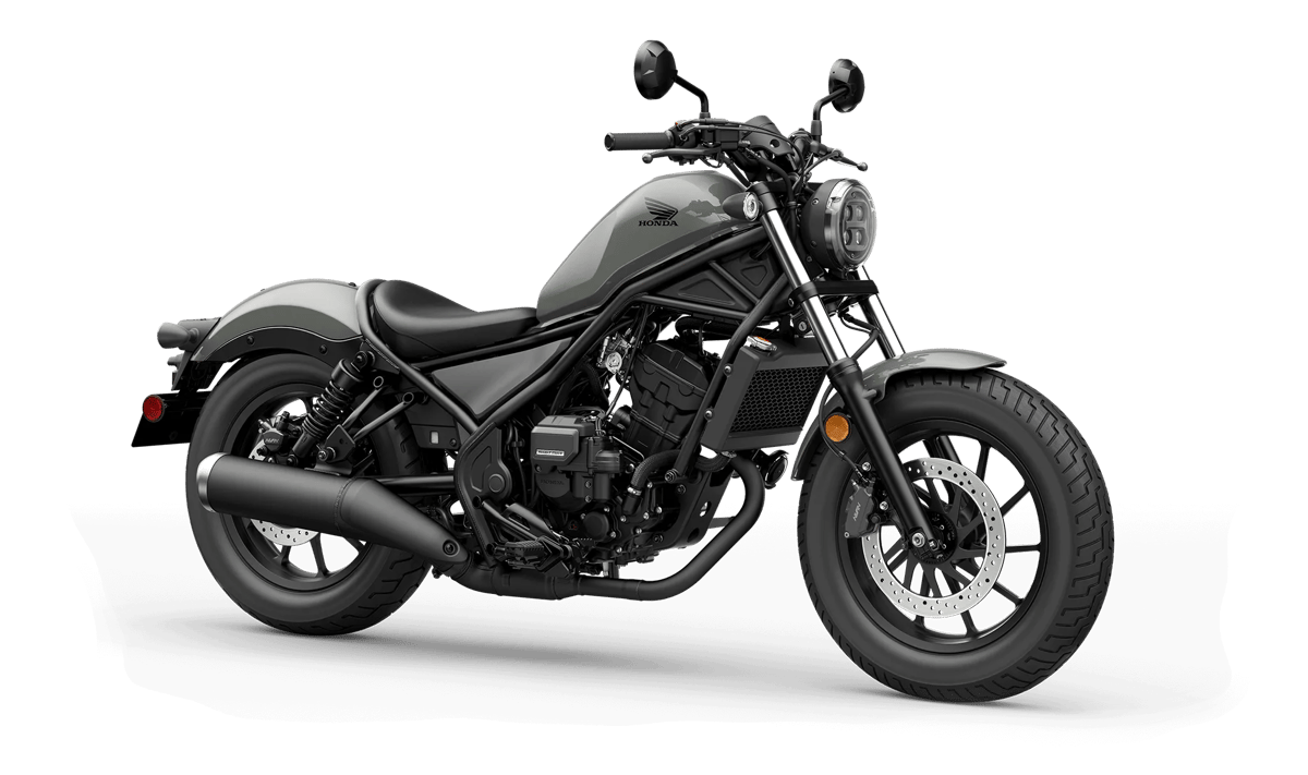 2026 Honda Rebel 300 E-Clutch in Pearl Smoky Gray — gallery view