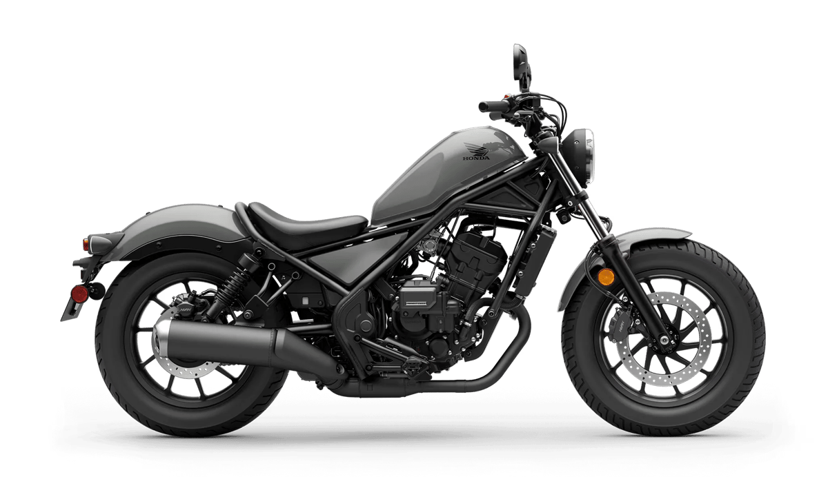 2026 Honda Rebel 300 E-Clutch in Pearl Smoky Gray — gallery view