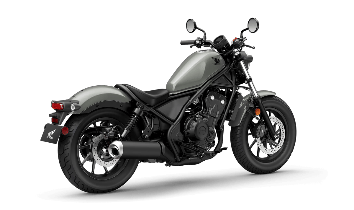 2026 Honda Rebel 500 in Pearl Smoky Gray — gallery view