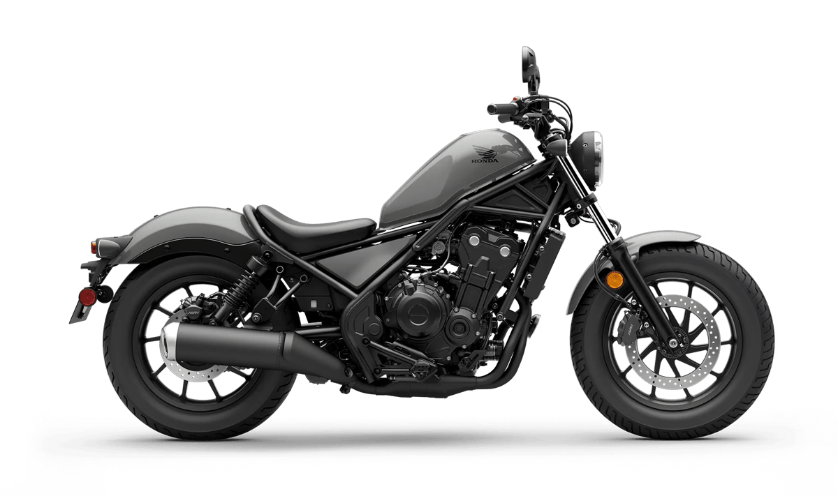 2026 Honda Rebel 500 in Pearl Smoky Gray — gallery view