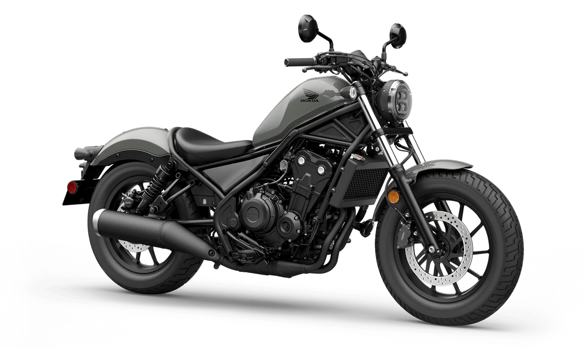 2026 Honda Rebel 500 in Pearl Smoky Gray — gallery view