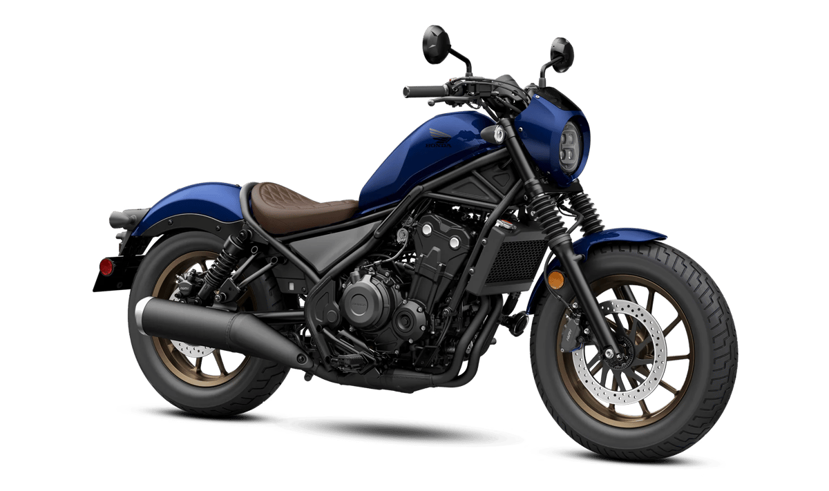 2025 Honda Rebel 500 ABS SE in Pearl Blue — gallery view