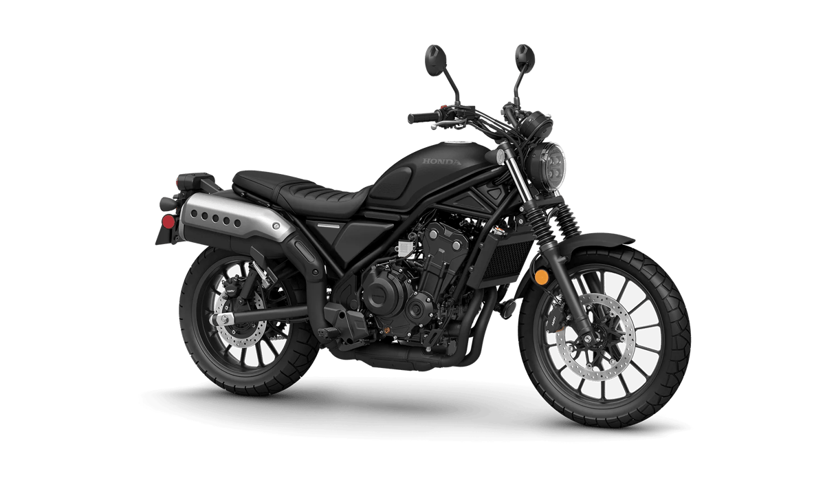 2026 Honda SCL500 in Matte Black Metallic — gallery view