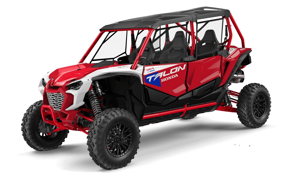 2026 Honda Talon 1000R-4 FOX Live Valve in Pearl Red