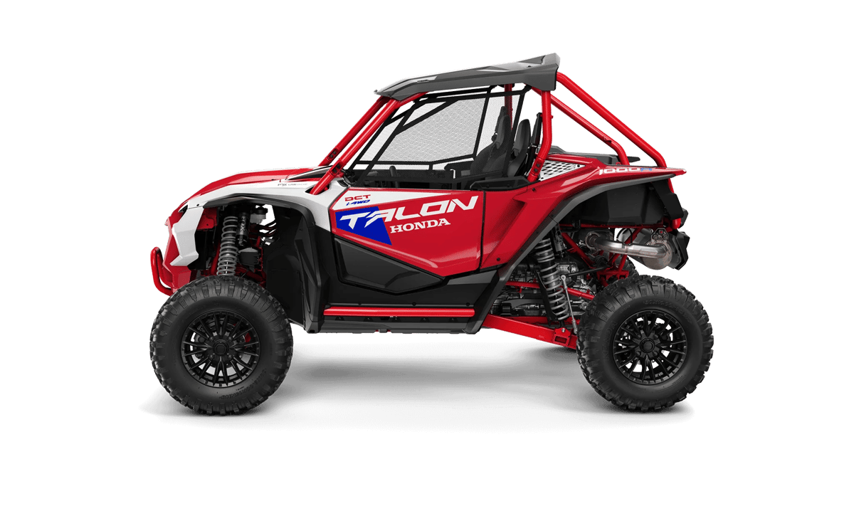 2026 Honda Talon 1000R FOX Live Valve in Pearl Red — gallery view