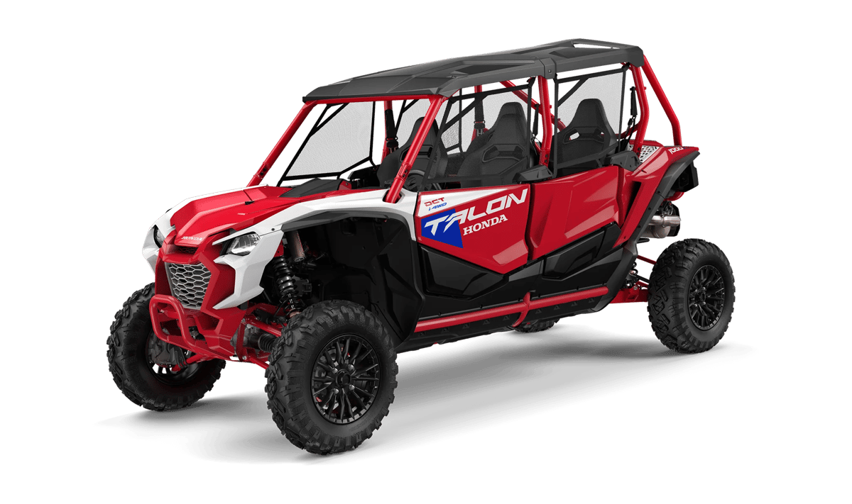 2026 Honda Talon 1000X-4 in Pearl Red — gallery view