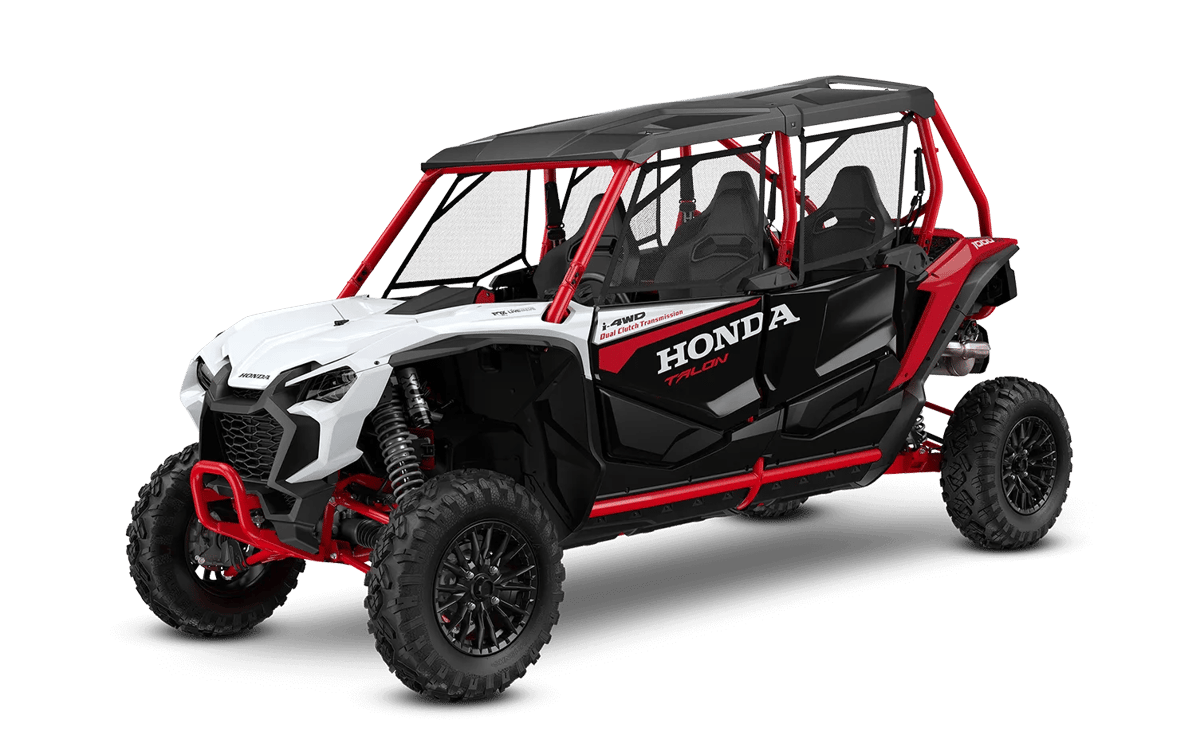 2025 Honda Talon 1000X-4 FOX Live Valve in Pearl Red