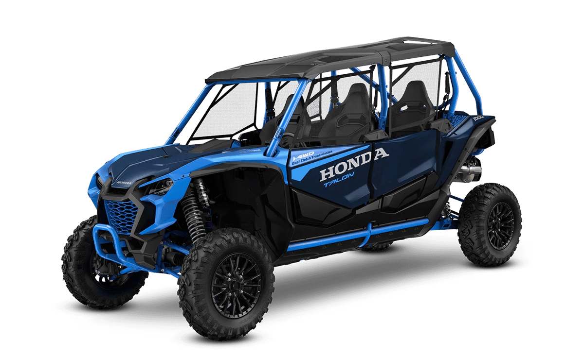 2025 Honda Talon 1000X-4 FOX Live Valve in Matte Navy Blue